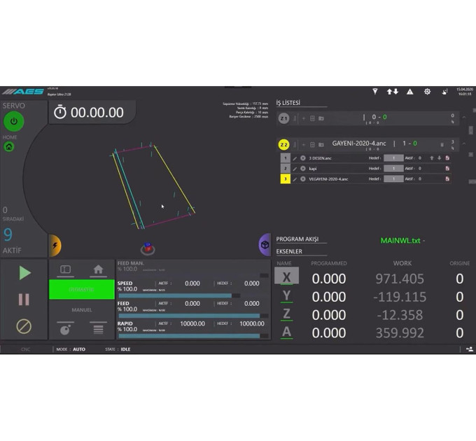 Фрезерный станок с ЧПУ AES RAPTOR ULTRA 2136