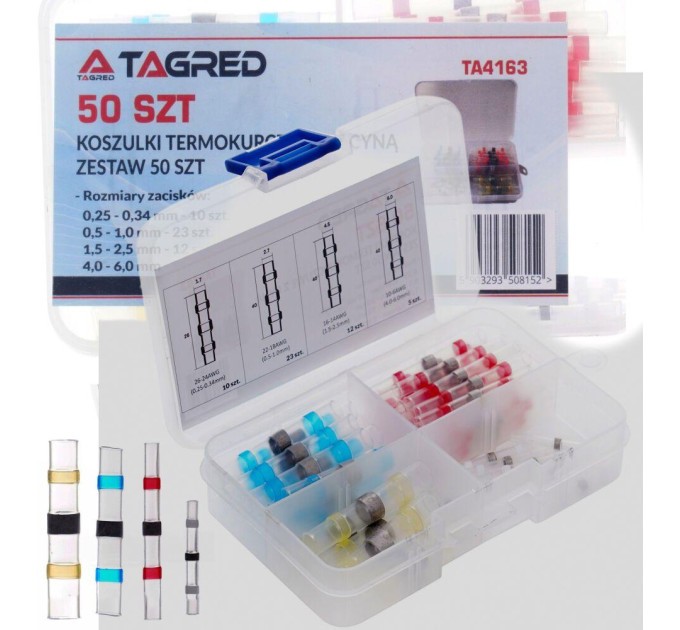 Термоусадочные гильзы TAGRED TA4163