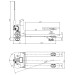 Тележка подъемная гидравлическая (Рокла) Holzmann HUB 25KG