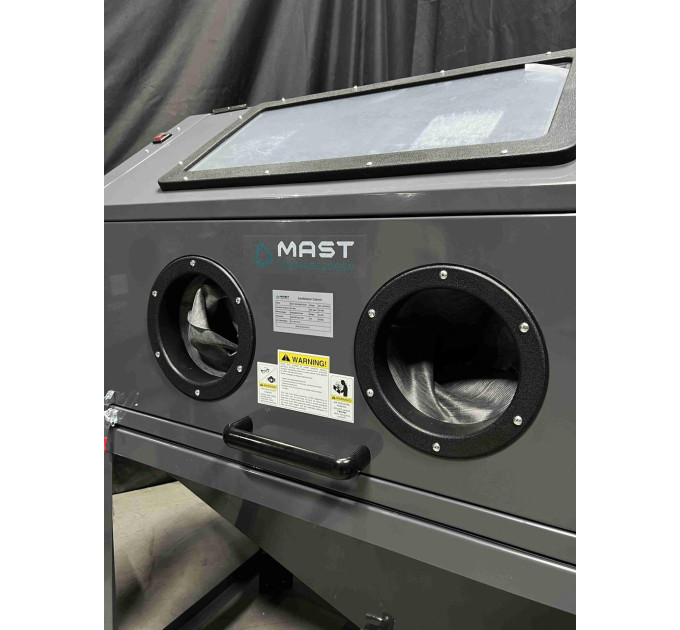 Пескоструйная камера MAST MSC450FD+DC15 (передняя дверца)