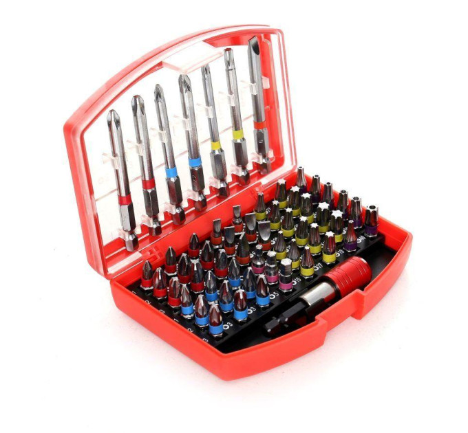Набор бит из 56 предметов TORX, 1/4 - 25мм, 75мм TAGRED TA1206