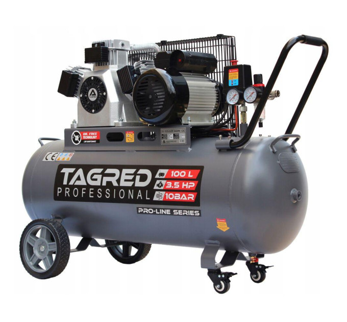 Компрессор масляный трехцилиндровый TAGRED TA3390