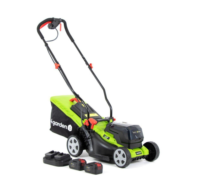 Газонокосилка аккумуляторная 2x20V 4garden AM3422S