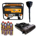 Бензиновий генератор EF Power TBS6500S + металева каністра 20 л