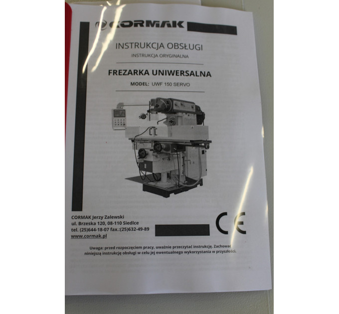 Универсальный фрезерный станок CORMAK UWF 150 SERVO