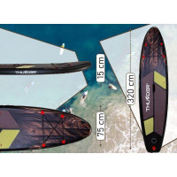 SUP-доска THUNDER WOOD 320