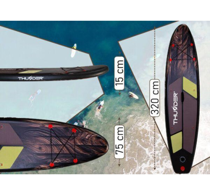 SUP-доска THUNDER WOOD 320