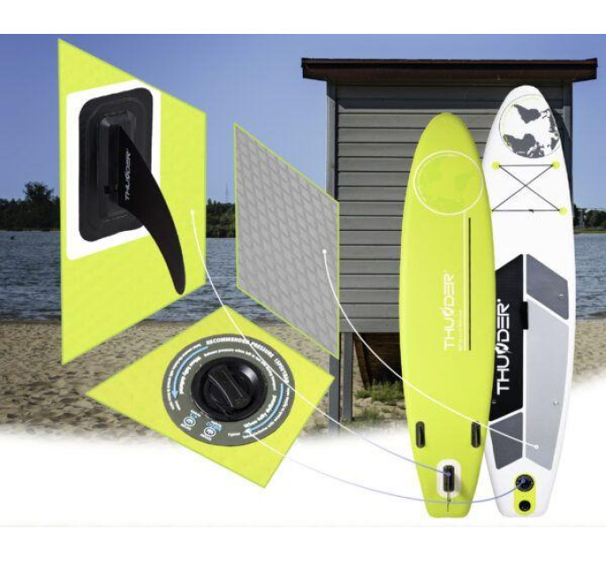 SUP-доска THUNDER PLANET-LIME 320