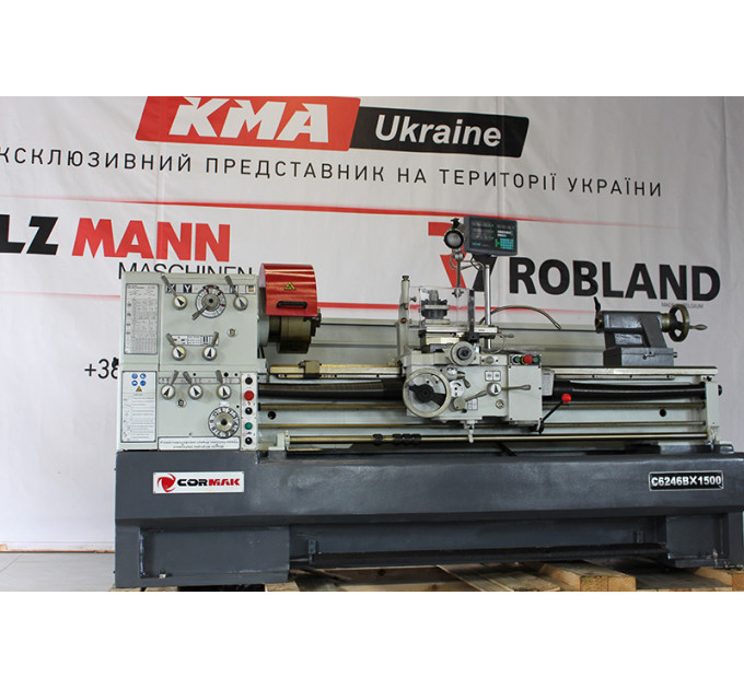 Універсальний токарний верстат CORMAK 460x1500