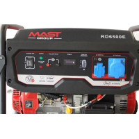 Бензиновый генератор MAST GROUP RD6500E + газовая плитка Orcamp CK-505 + 4 газовых картриджа 400 мл