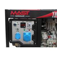 Дизельный генератор MAST GROUP YH11000AE + газовая плитка Orcamp CK-505 + 4 газовых картриджа 400 мл