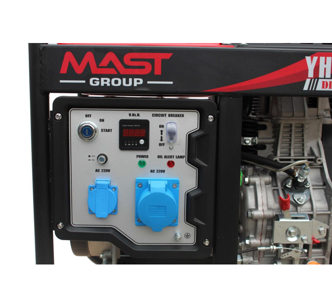 Дизельный генератор MAST GROUP YH11000AE + газовая плитка Orcamp CK-505 + 4 газовых картриджа 400 мл