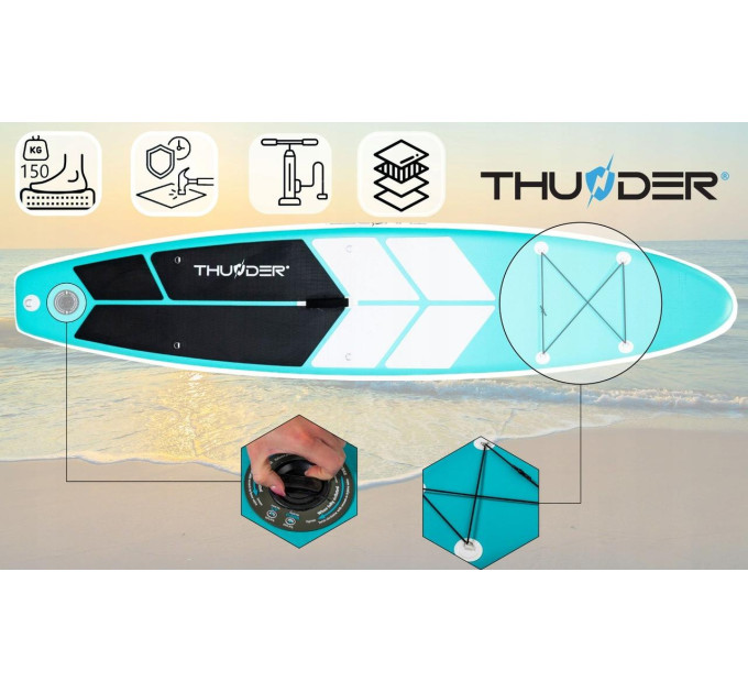 SUP-доска THUNDER COAST-MINT-320