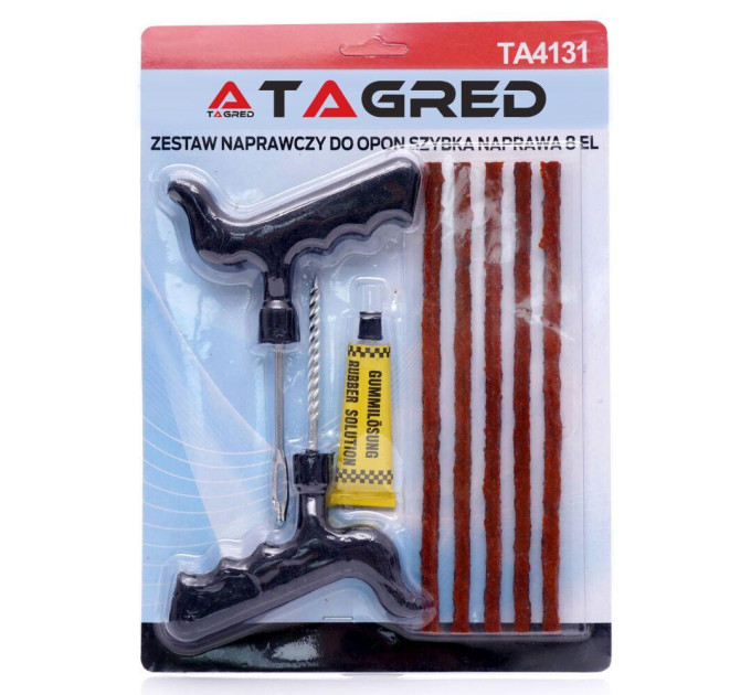 Ремкомплект для ремонту шин TAGRED TA4131