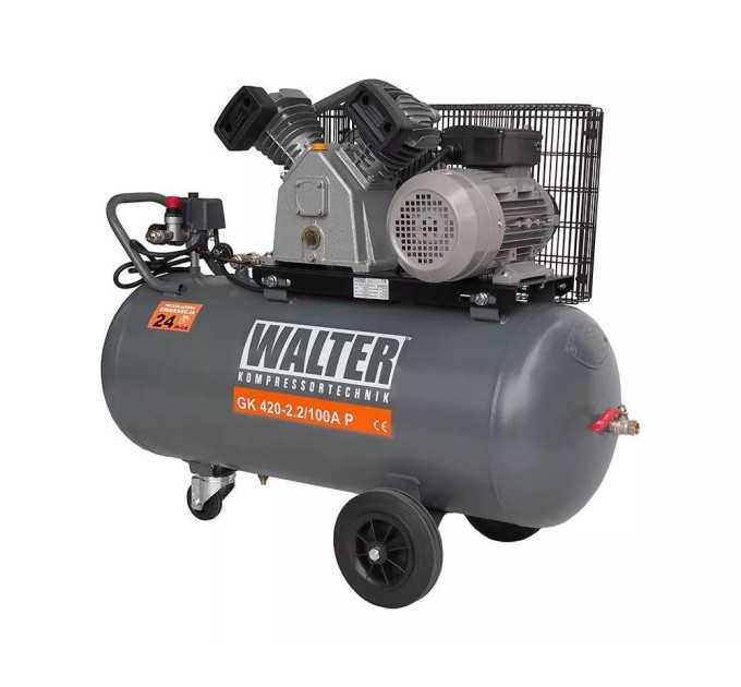 Компрессор поршневой WALTER GK 420-2,2/100A P
