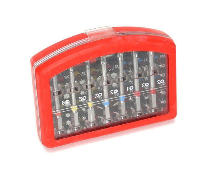 Набор бит из 56 предметов TORX, 1/4 - 25мм, 75мм TAGRED TA1206