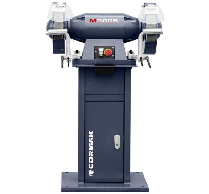 Двухдисковая шлифмашина CORMAK M300S с подставкой