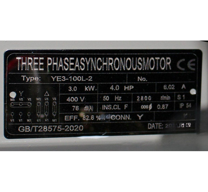 Поршневий компресор MAST TA65/100L 400V 12.5BAR
