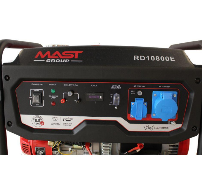 Бензиновый генератор MAST GROUP RD10800E