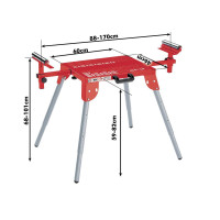 Стойка для торцовочной пилы Holzmann USK 1710
