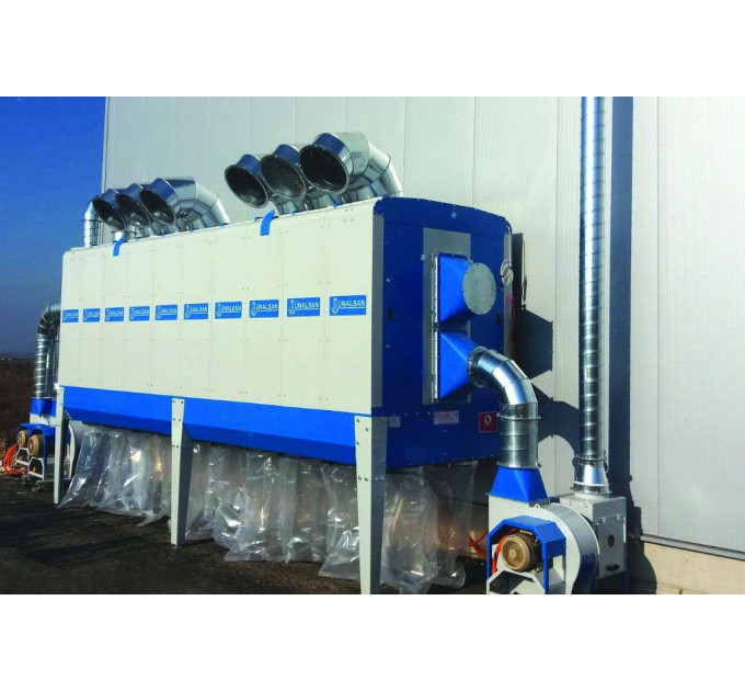 Фильтрационная аспирационная установка Unalsan UNS M557 24 000 м³/ч