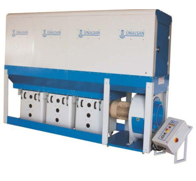 Аспирация Unalsan UNS 284 KTK 6500 м³/час