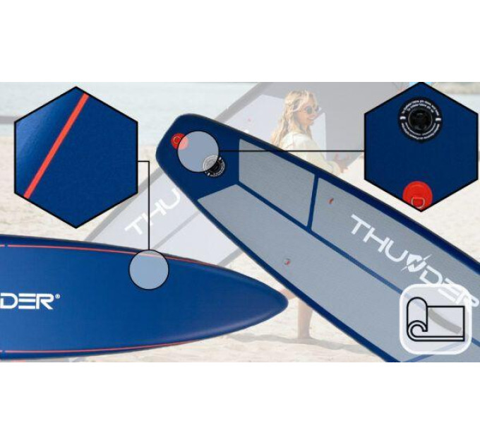 SUP-доска THUNDER STEEL RED 365