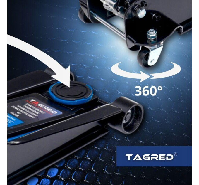 Двухпоршневой низкопрофильный домкрат TAGRED TA288