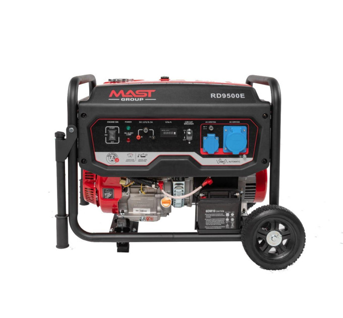 Бензиновый генератор MAST GROUP RD9500E + газовая плитка Orcamp CK-505 + 4 газовых картриджа 400 мл