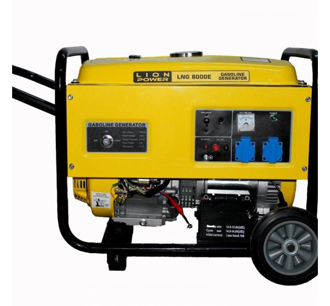 Бензиновый генератор LION POWER LNG8000E