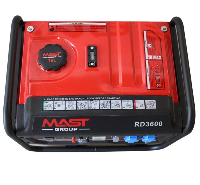 Бензиновый генератор MAST GROUP RD3600
