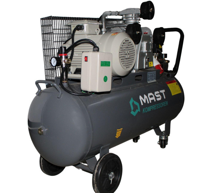 Поршневий компресор MAST TA65/100L 400V 12.5BAR