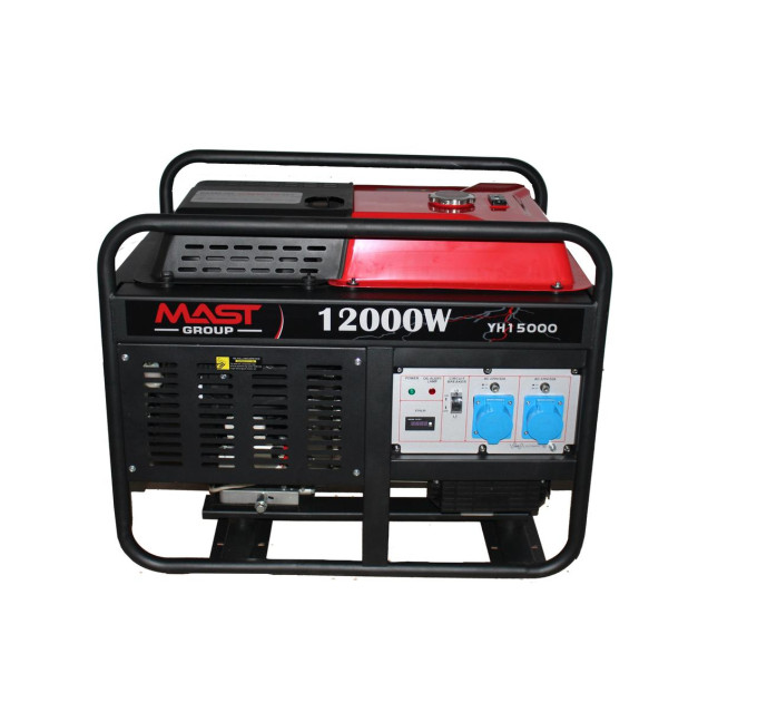 Бензиновый генератор MAST GROUP YH15000 + газовая плитка Orcamp CK-505 + 4 газовых картриджа 400 мл