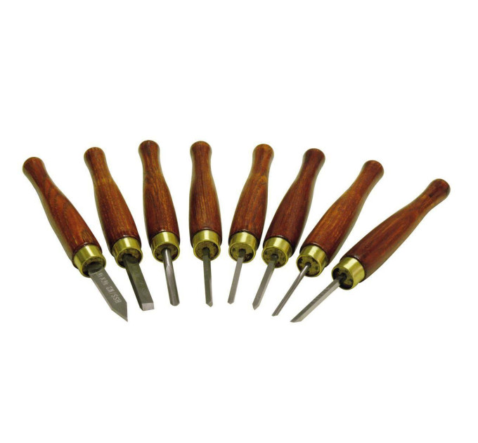 Комплект стамесок, 8 шт. Holzmann HM8TLG