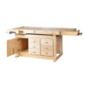 Верстак столярный из каучукового дерева Holzmann WB 210C