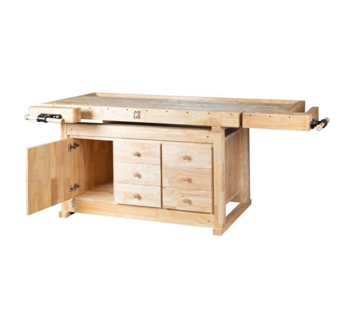 Верстак столярный из каучукового дерева Holzmann WB 210C