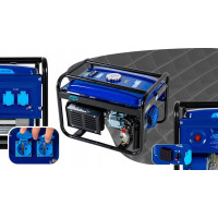 Бензиновый генератор THUNDER T-7000-GA + газовая плитка Orcamp CK-505 + 4 газовых картриджа 400 мл