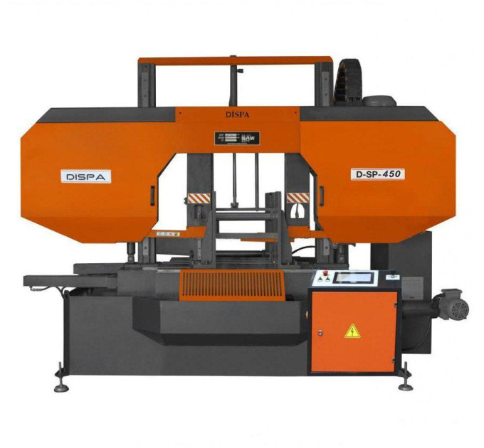 Автоматическая двухколонная ленточная пилка DISPA MAKINA D-SP 450