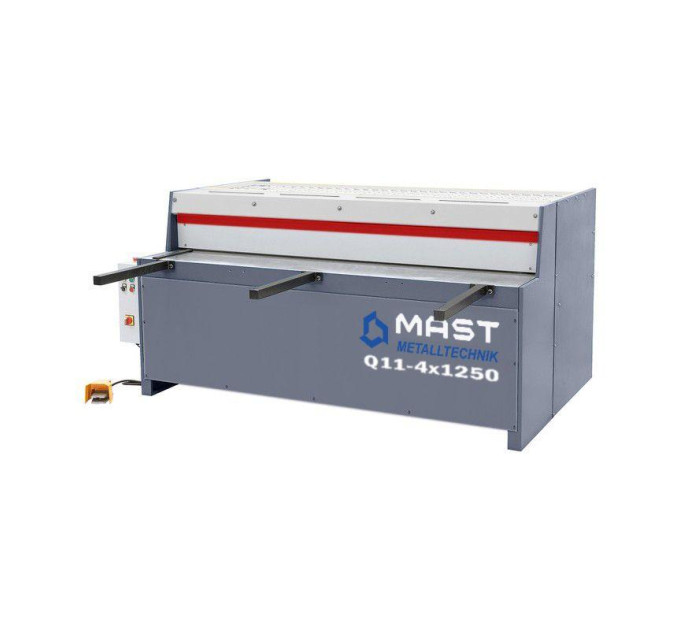 Электромеханические гильотинные ножницы MAST Metalltechnik Q11-4х1250
