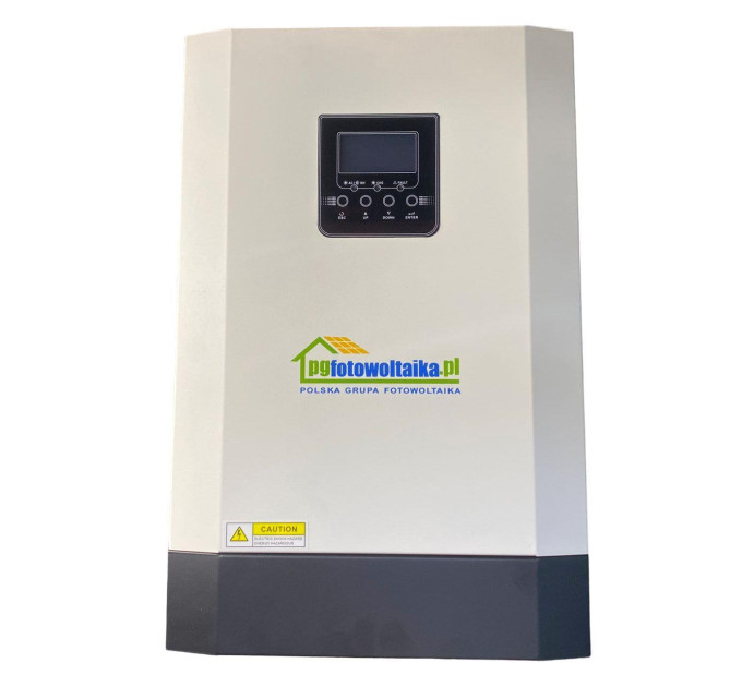Солнечный фотоэлектрический инвертор OFF-GRID PGF OG-5500 MPPT 5.5KW + WiFi + аккумулятор Bass Polska AGM