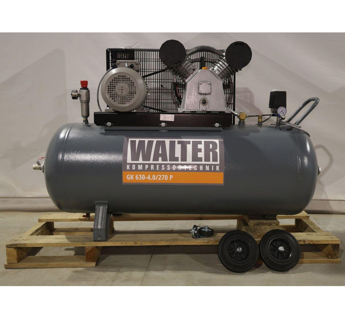 Компрессор поршневой WALTER GK 630-4,0/270 P