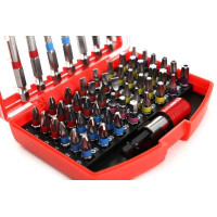 Набор бит из 56 предметов TORX, 1/4 - 25мм, 75мм TAGRED TA1206