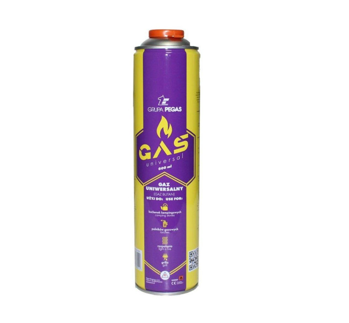 Картридж газовый Pegas 600 мл