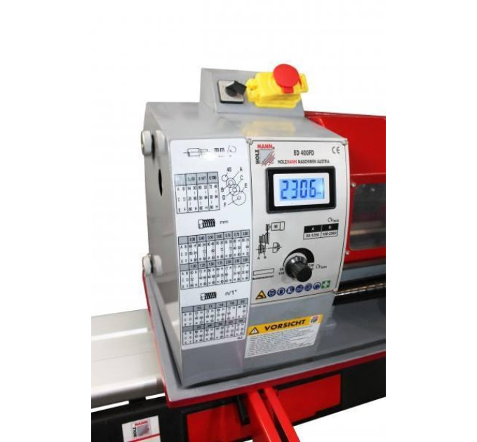 Токарный станок по металлу Holzmann ED 300FD