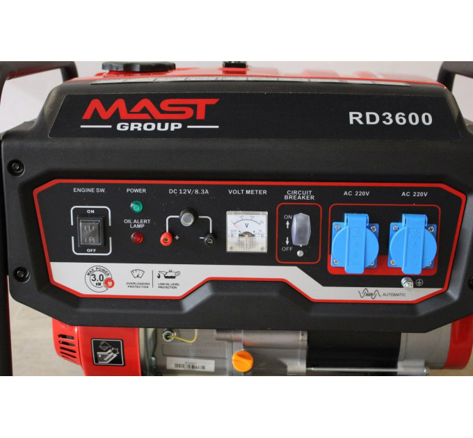 Бензиновый генератор MAST GROUP RD3600