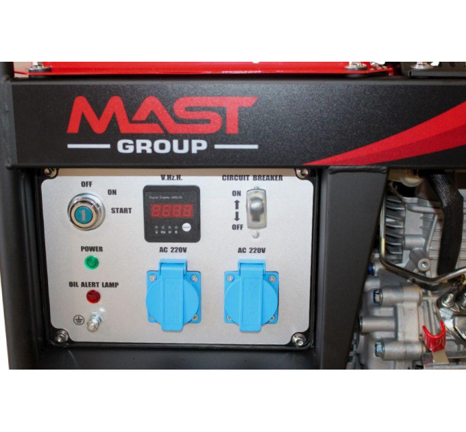 Дизельний генератор MAST GROUP YH4000AE