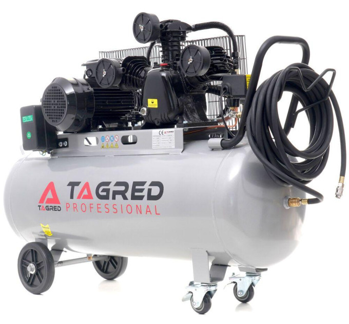 Компрессор масляный трехцилиндровый TAGRED TA307B