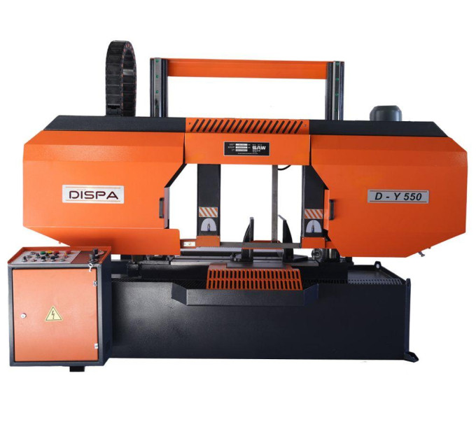 Полуавтоматическая двухколонная ленточная пила DISPA MAKINA D-Y 550