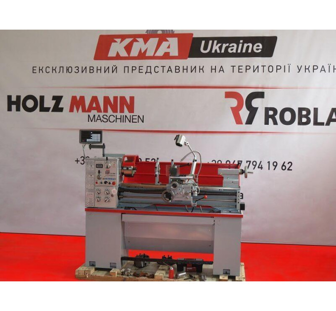 Токарный станок по металлу с охлаждением Holzmann ED 1000FDIG