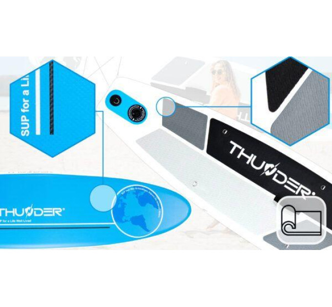 SUP-доска THUNDER PLANET-BLUE 320